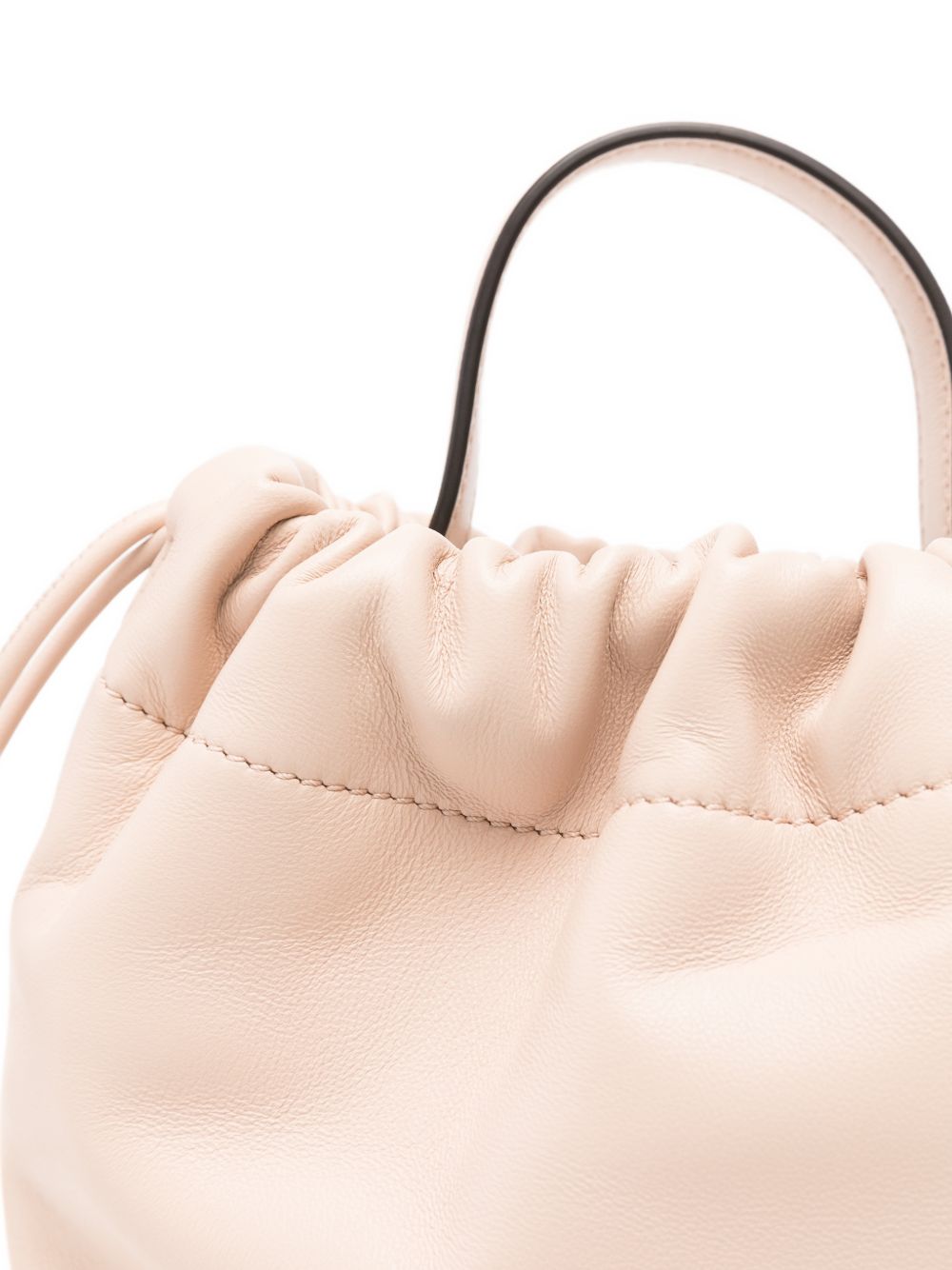 حقيبة كتف Chloé Mini Chloé Icons مع سلسلة من الجلد الناعم
