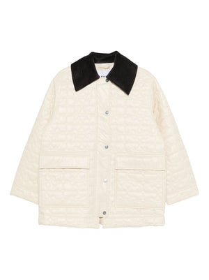 GANNI Jackets Ivory