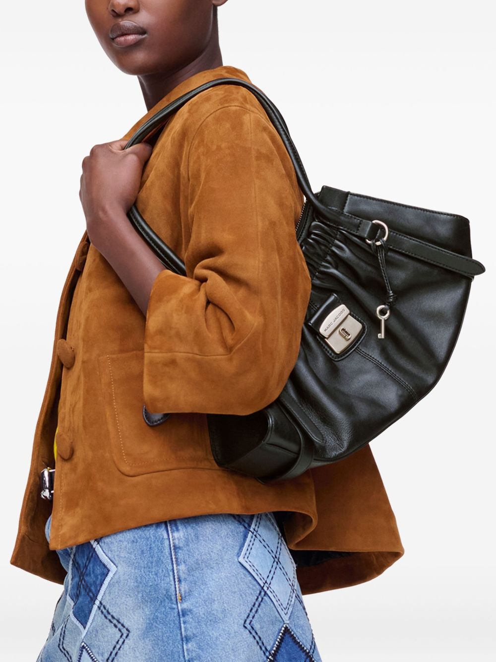 Marc Jacobs The Cristina Small Satchel leather cross-body bag