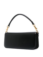 Valentino Garavani V logo plaque Locò leather shoulder bag