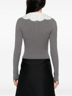 Self-Portrait Collar-detail sweater