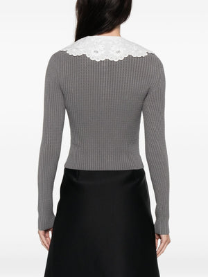 Self-portrait Sweaters Grey