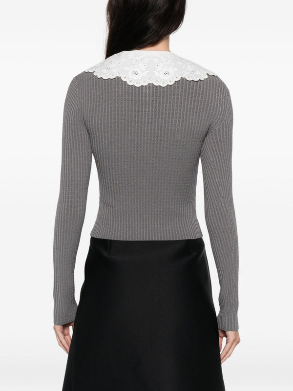 Self-portrait Sweaters Grey