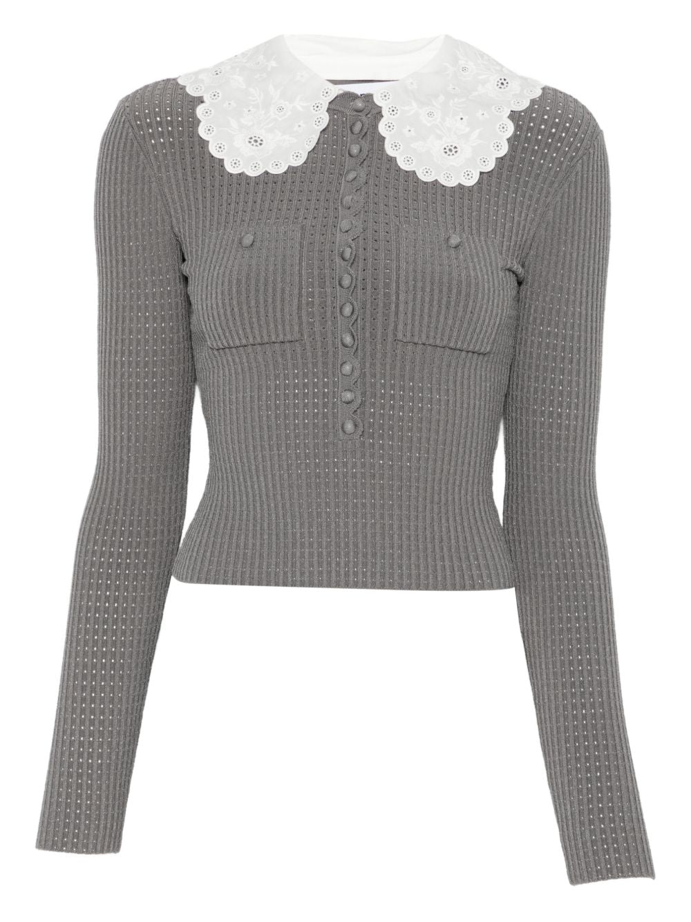 Self-portrait Sweaters Grey