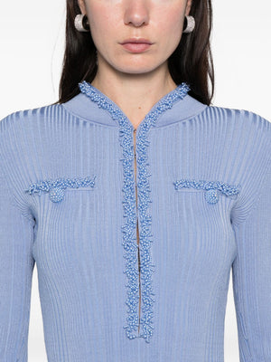 Self-portrait Dresses Clear Blue