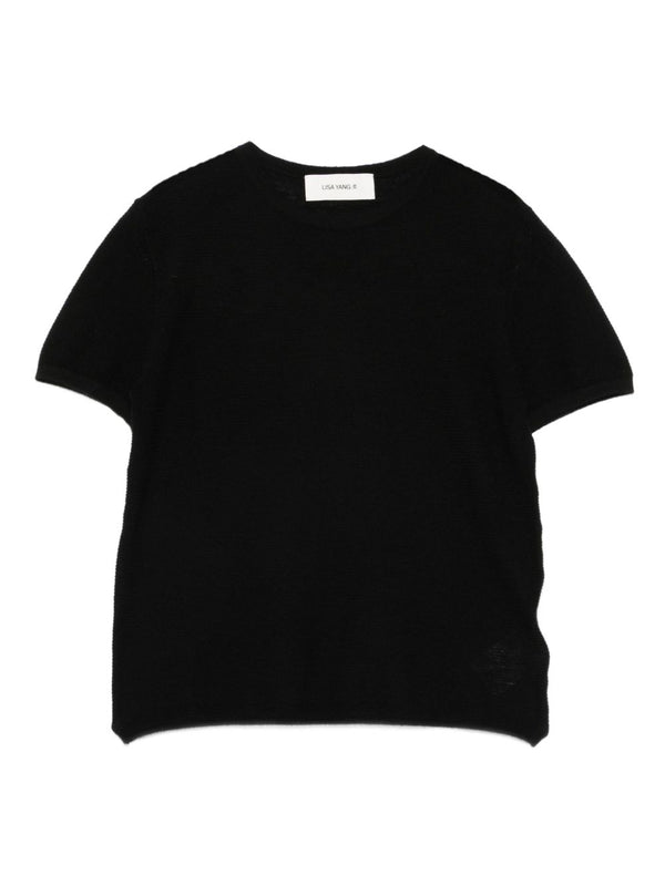 LISA YANG T-shirts and Polos Black