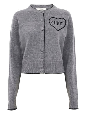 Chloé Chloè Sweaters Grey