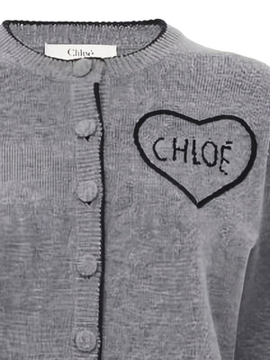 Chloé Chloè Sweaters Grey