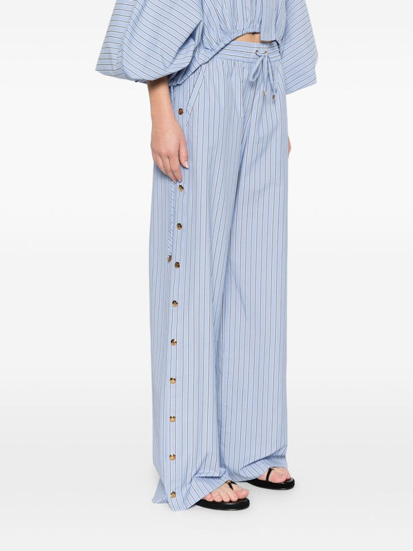 Zimmermann Trousers Clear Blue