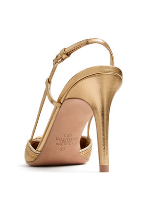 Valentino Garavani With Heel Golden