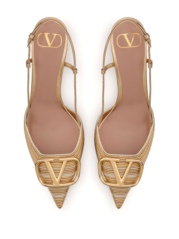 Valentino Garavani With Heel Golden