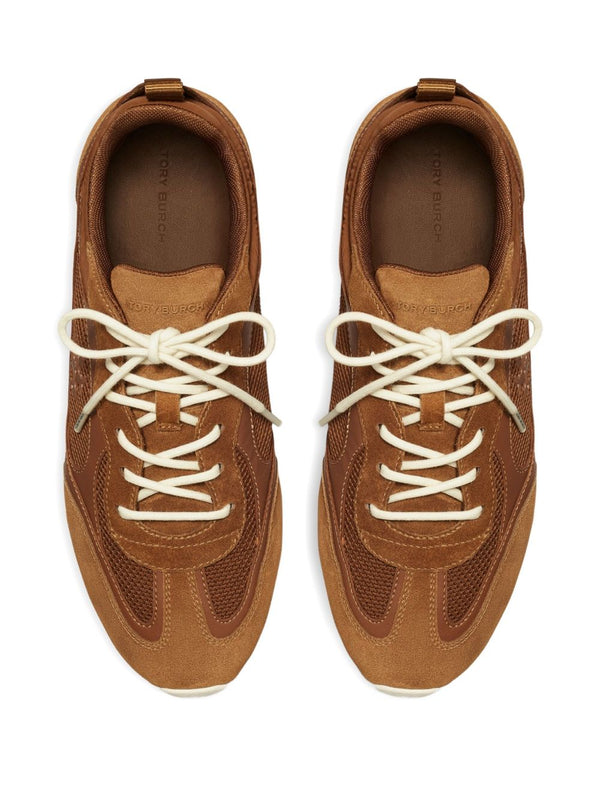 Tory Burch Sneakers Leather Brown