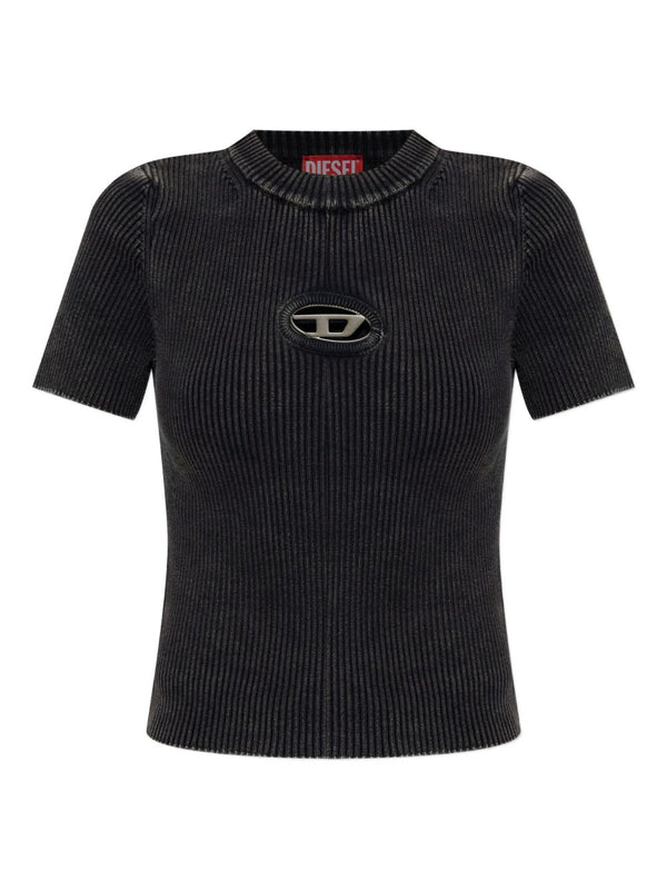 Diesel T-shirts and Polos Black