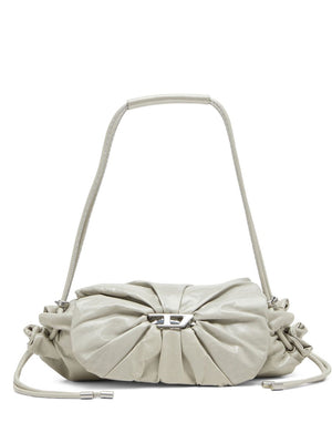Diesel Scrunch leather shoulder bag