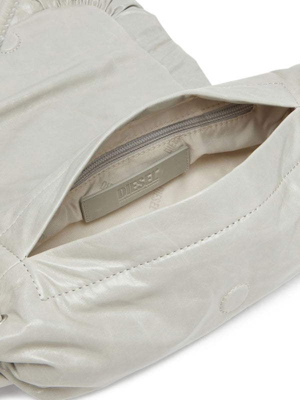 Diesel Scrunch leather shoulder bag