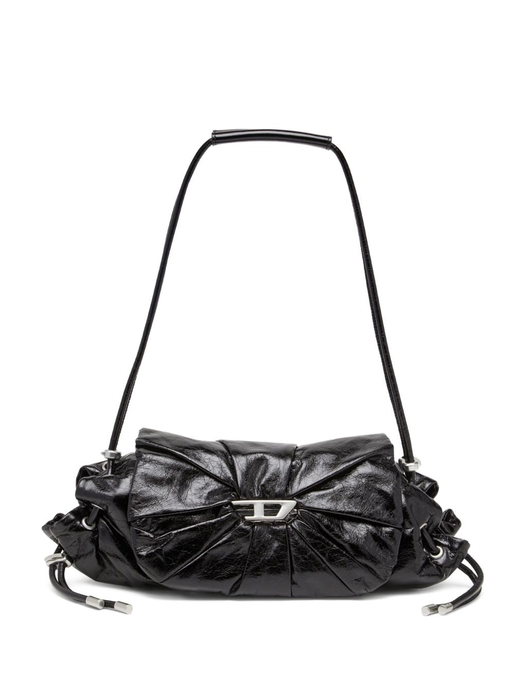 Diesel Small Scrunch-D shoulder bag