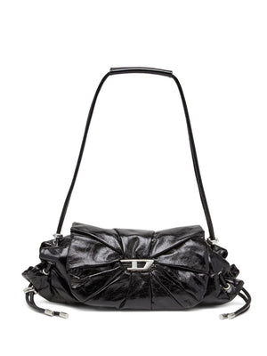 Diesel Small Scrunch-D shoulder bag