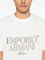 Emporio Armani Logo cotton t-shirt