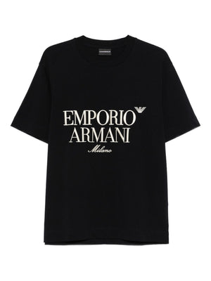 Emporio Armani T-shirts and Polos Blue