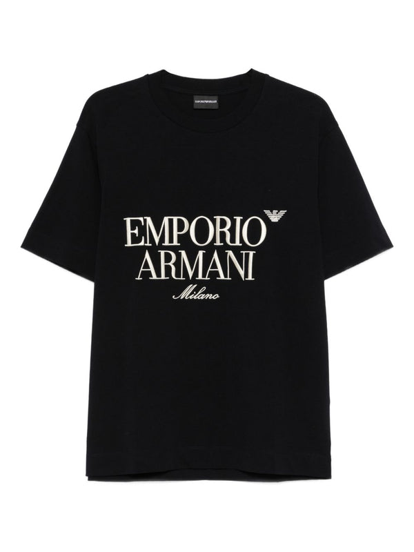 Emporio Armani T-shirts and Polos Blue