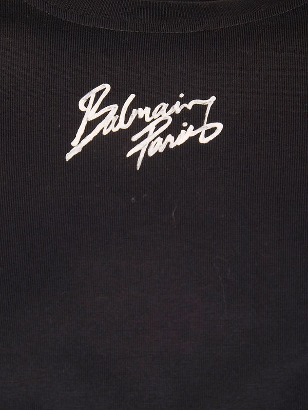 Balmain T-shirts and Polos Black