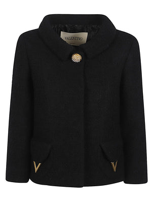 Valentino Jackets Black