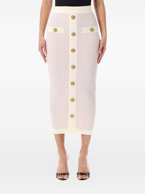Balmain Skirts Pink