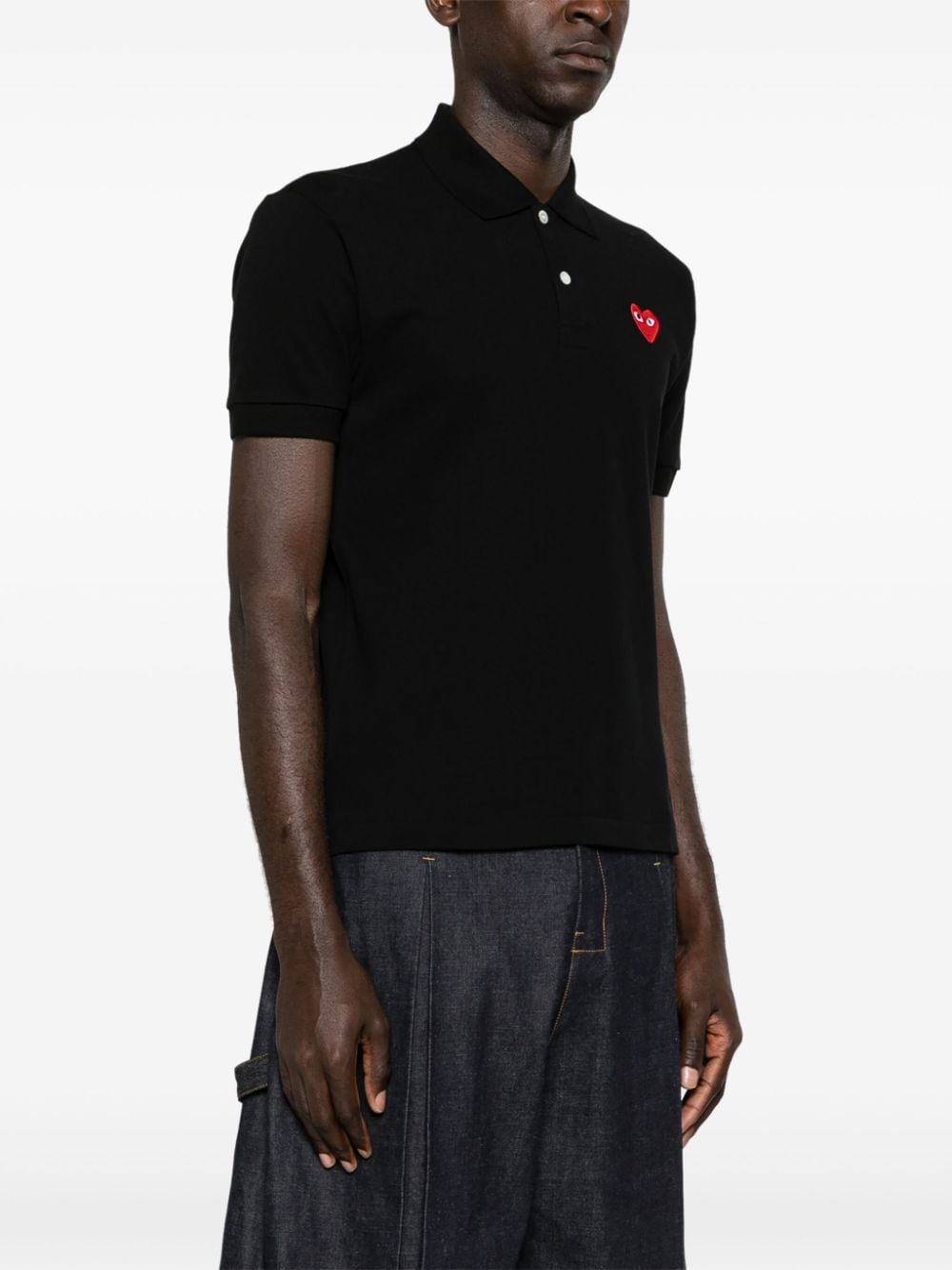 قمصان وقمصان بولو Comme des Garcons باللون الأسود