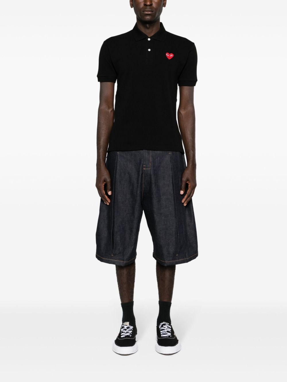 قمصان وقمصان بولو Comme des Garcons باللون الأسود