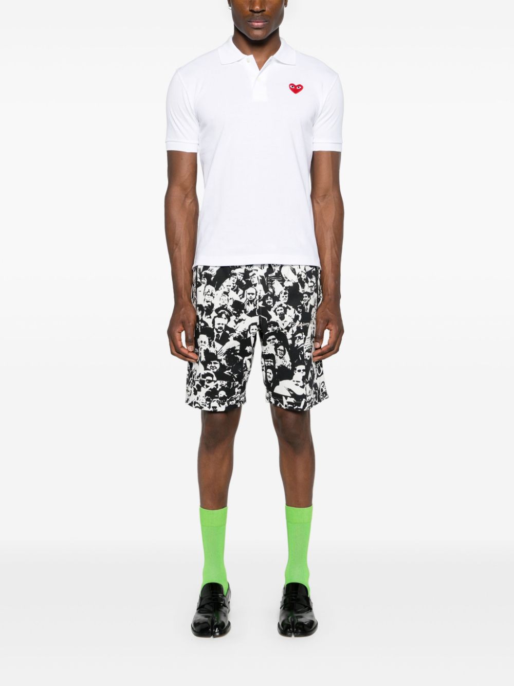 قمصان وقمصان بولو بيضاء من Comme des Garcons