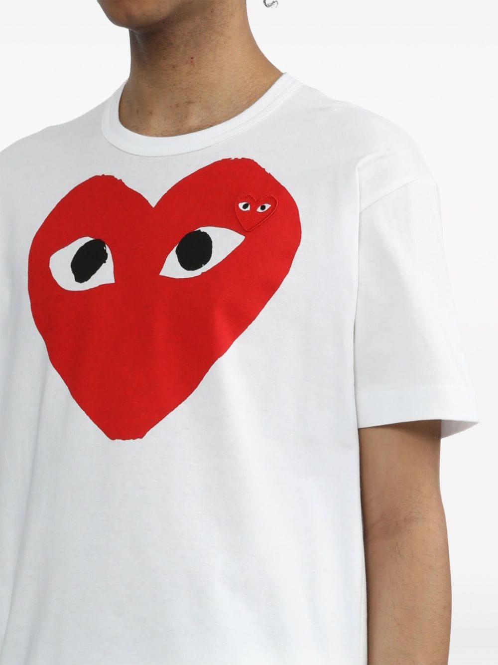 قمصان وقمصان بولو بيضاء من Comme des Garcons