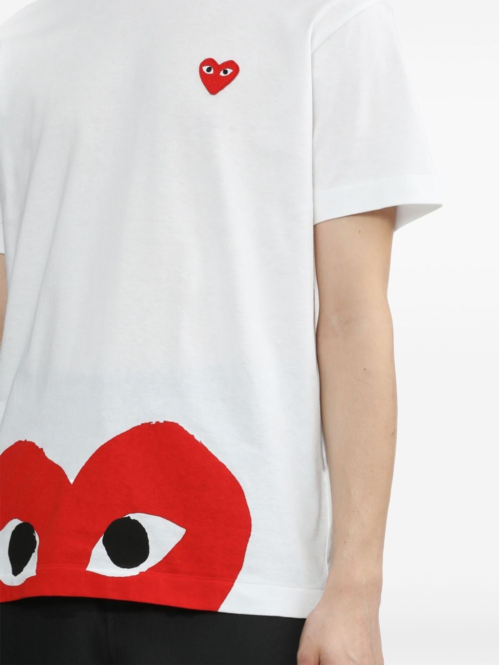 قمصان وقمصان بولو بيضاء من Comme des Garcons