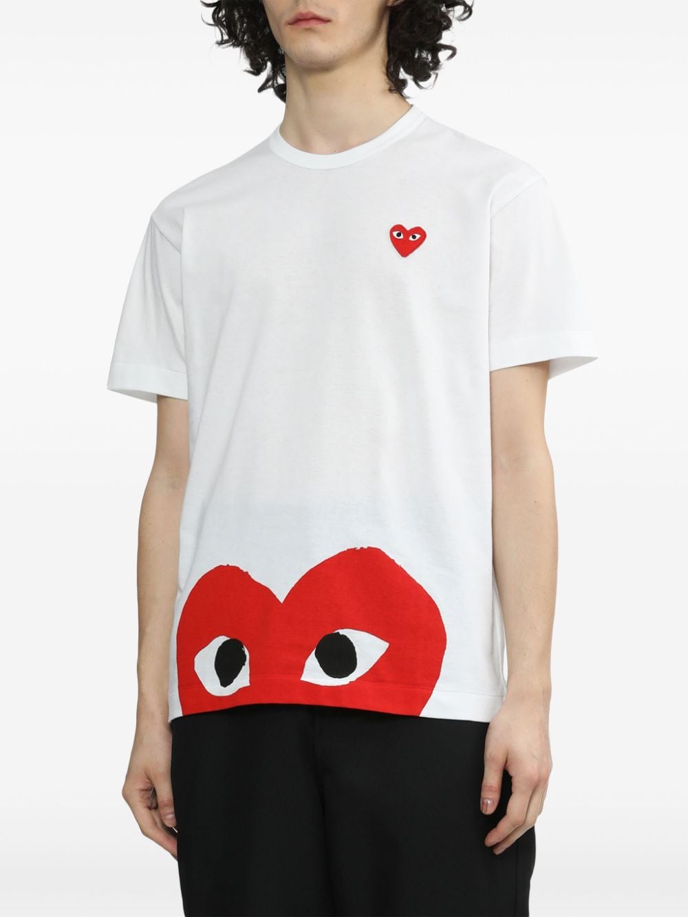 قمصان وقمصان بولو بيضاء من Comme des Garcons