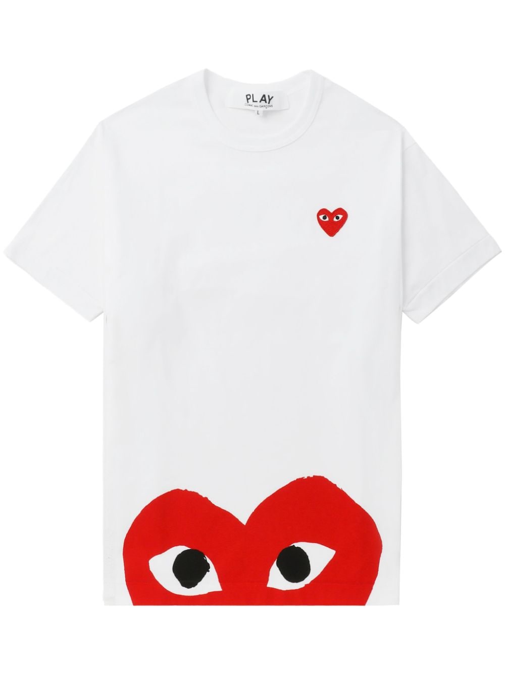 قمصان وقمصان بولو بيضاء من Comme des Garcons