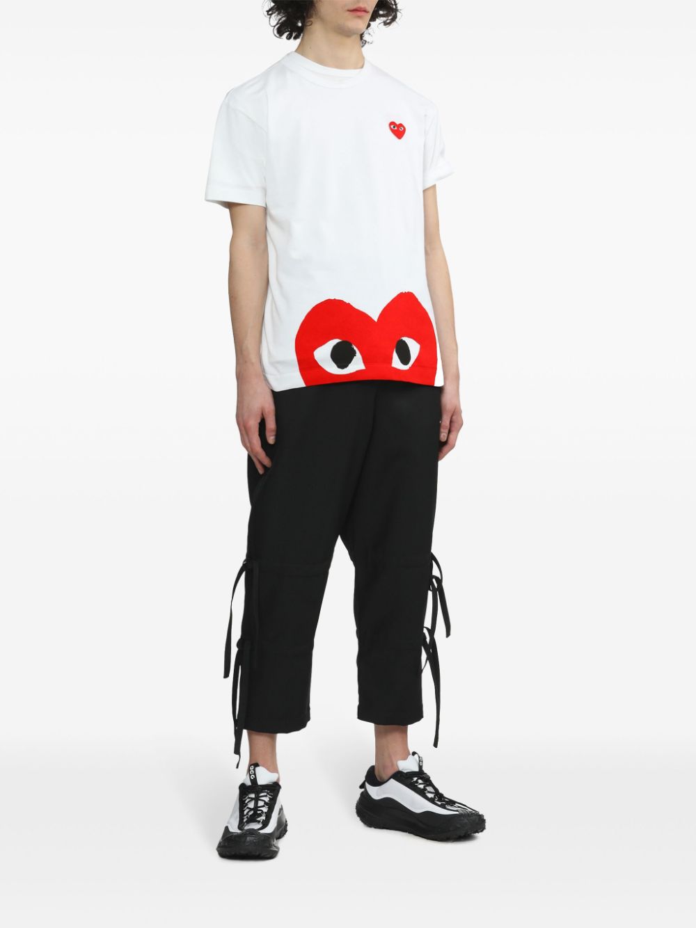 قمصان وقمصان بولو بيضاء من Comme des Garcons