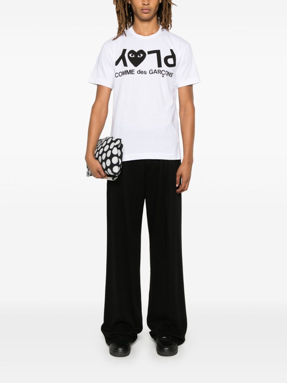 قمصان وقمصان بولو بيضاء من Comme des Garcons