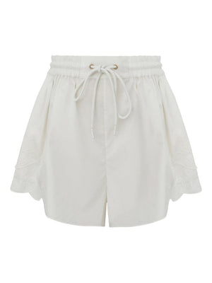 Zimmermann Shorts Ivory