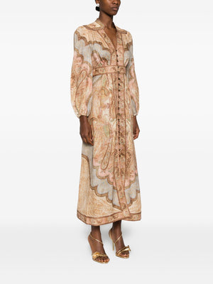 Zimmermann Dresses Beige