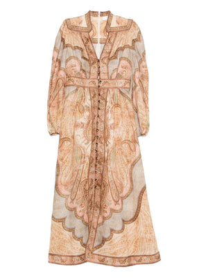 Zimmermann Dresses Beige