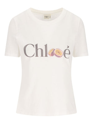 Chloé Chloè T-shirts and Polos White
