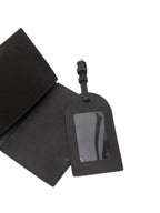 Emporio Armani Asv Recycled Saffiano Leather Passport Holder And Tag Gift Box