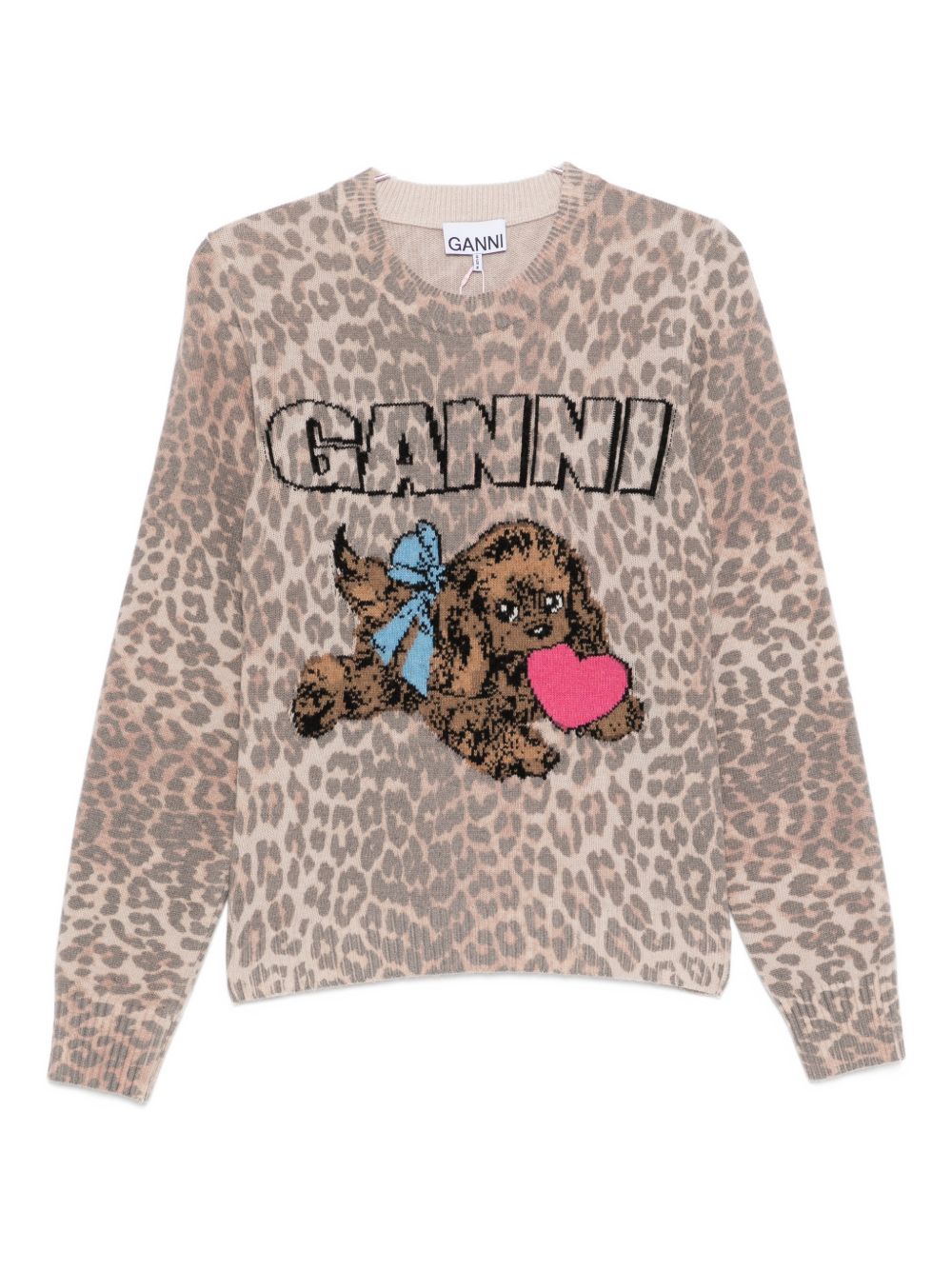 GANNI Sweaters Brown