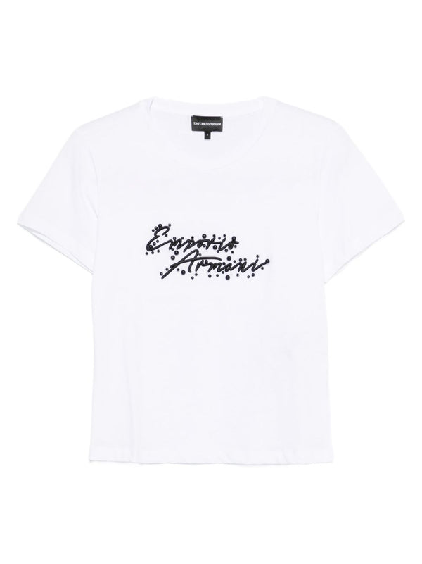 Emporio Armani T-shirts and Polos White