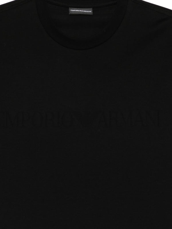 Emporio Armani T-shirts and Polos Black