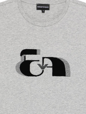 Emporio Armani E.ARMANI EXCLUSIVE PRE T-shirts and Polos Grey