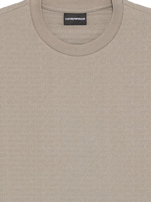 Emporio Armani T-shirts and Polos Dove Grey