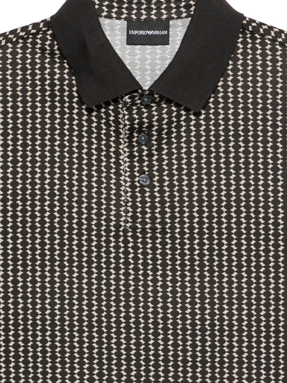 Emporio Armani Cotton blend polo shirt
