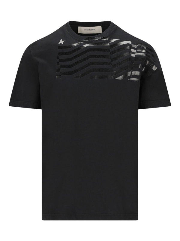 Golden Goose T-shirts and Polos Black