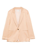 Forte Forte Single-breasted blazer jacket