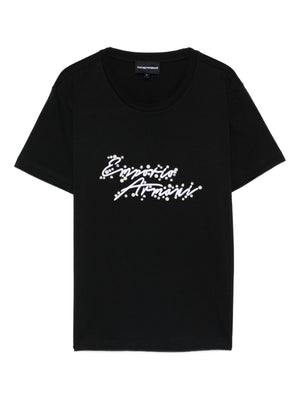 Emporio Armani T-shirts and Polos Black